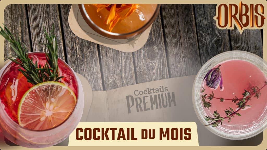 Cocktail du mois Escape Game Orbis Lille / Tourcoing / Liège
